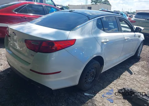 2014 Kia Optima Lx из США, поврежденный, VIN 5XXGM4A78EG321490